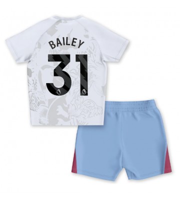 Aston Villa Leon Bailey #31 Udebanesæt Børn 2023-24 Kort ærmer (+ korte bukser)